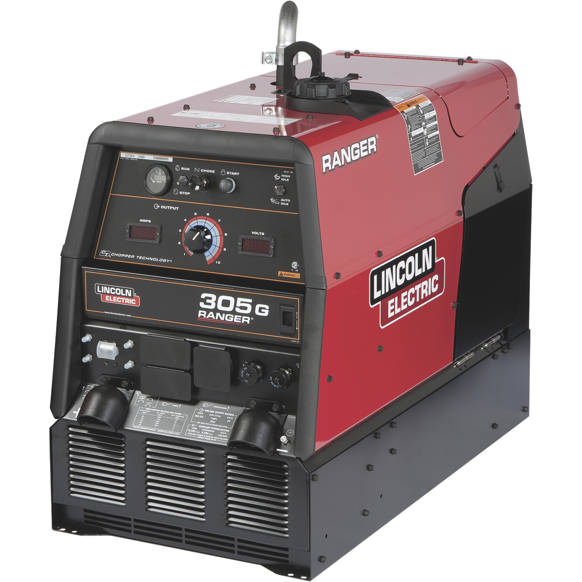 Lincoln Electric, LN RANGER 305 G, Max. Amps 305 Model# K1726-5